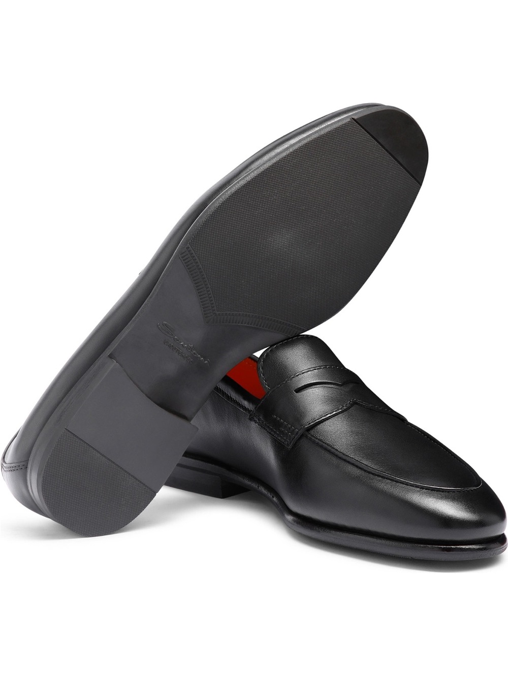 Santoni Fatto a Mano "993141" Penny Loafer